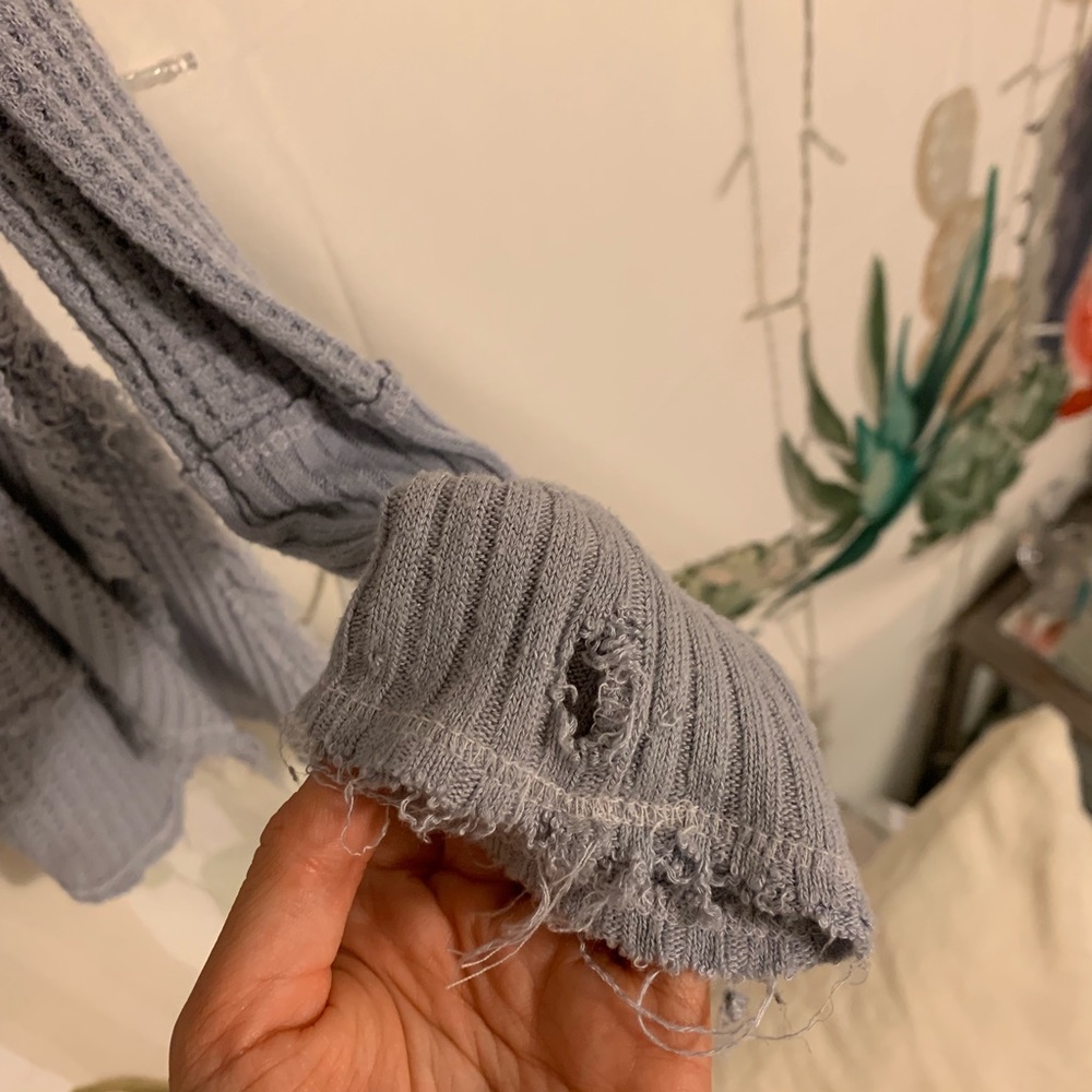 Free People lavender sweater - Picture 4 of 4